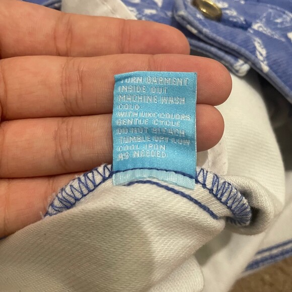 J. Mclaughlin Lexi Jean Midi Neo Anchorage - Blue/White Nautical 6 - Picture 6 of 6